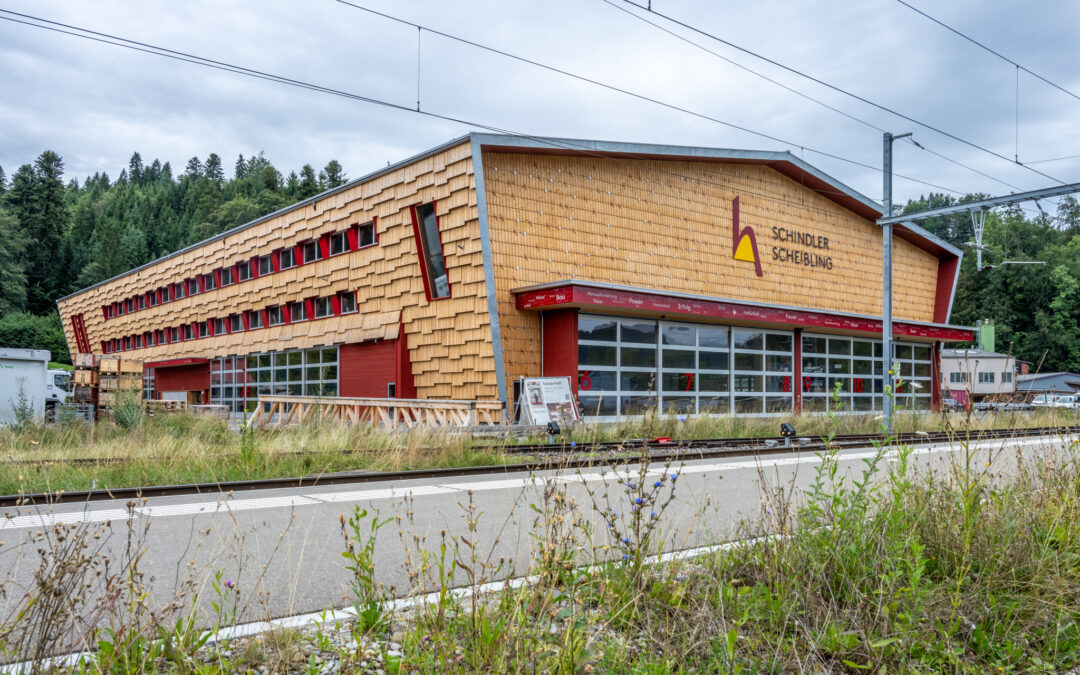Neubau Werkhalle „Frauwis“ Schindler & Scheibling AG, Saland