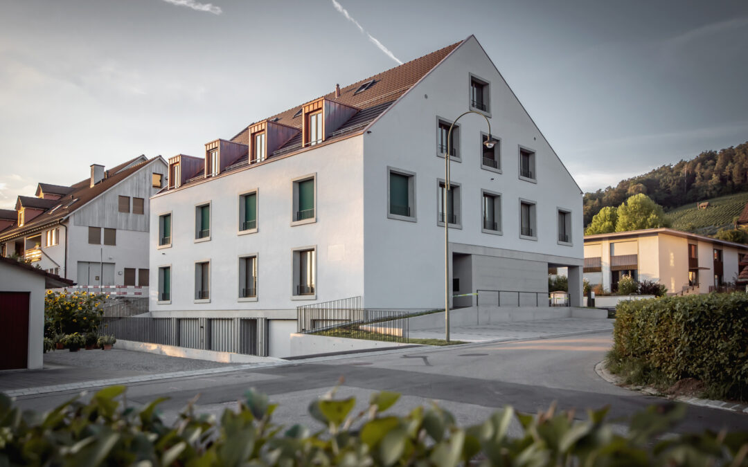 Neubau Bank- und Wohngebäude Leihkasse, Oberstammheim
