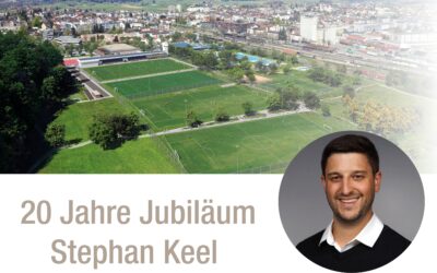20-jähriges Dienstjubiläum Stephan Keel